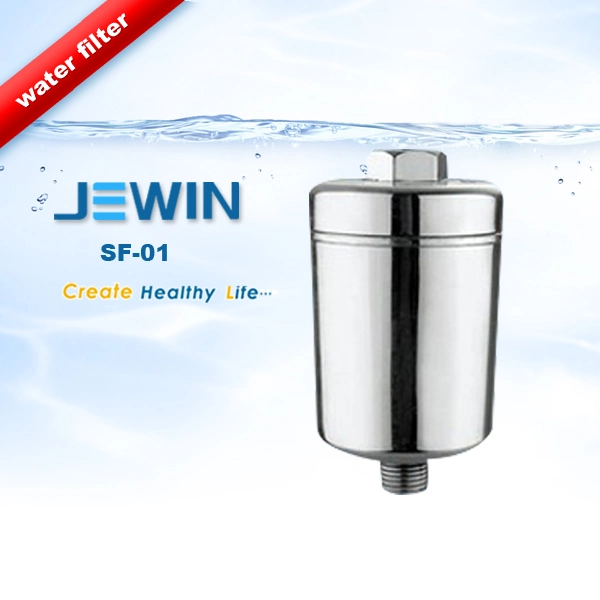 Plastic Shower Water Filter Carbon Calcium Sulfite Kdf