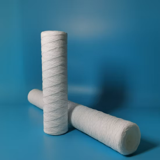 糸巻き水フィルター処理 PP 糸精製器フィルター カートリッジ